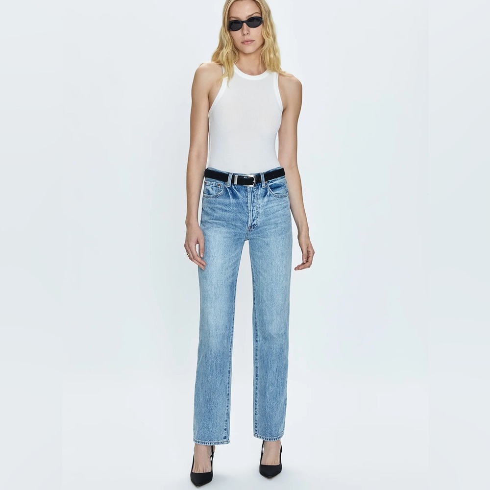 Pistola ‘Cassie’ Super High Rise Straight Jeans Size 29